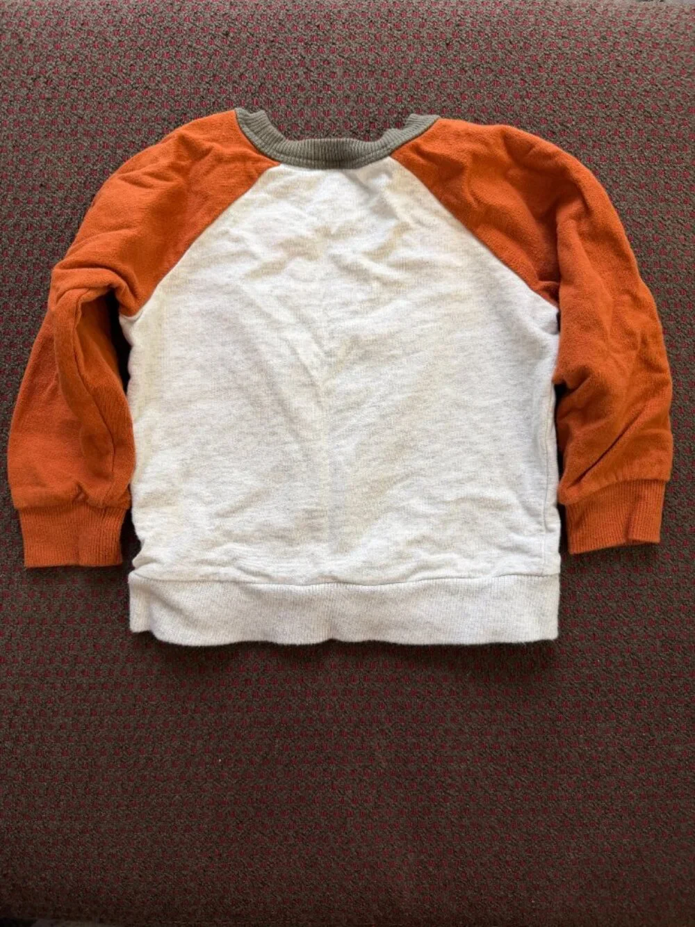 Carter's + OshKosh 2T Fall Sweatshirts Lot of 2 Moose Raglan Sage Quilted